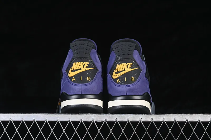 All categories Air Jordan Jordan series basketball shoes Air Jordan 4 OG version Air Jordan 4 Retro "Lakers" AJ4 Joe 4 Lakers Purple Gold FV5029-500